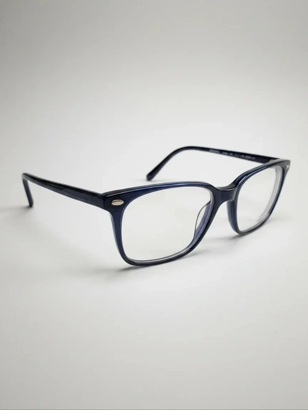 Warby Parker Baxter Black Wayfarer Glasses 740 40-17-145 Frames